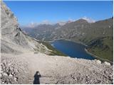 Passo di Fedaia - Rifugio Serauta